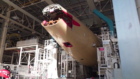 RAW VIDEO: First look at ultra long-range jet that will fly for 22 hours in world’s longest flight