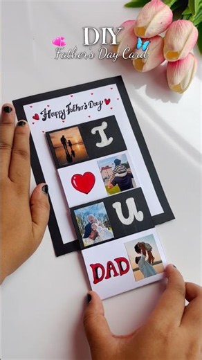 DIY Father’s Day Card ♥️ | Father’s Day Card Idea #diy #fathersdaycard #fathersdaygift #diycard