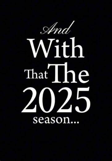 Thank you 2025. Hello 2026!
