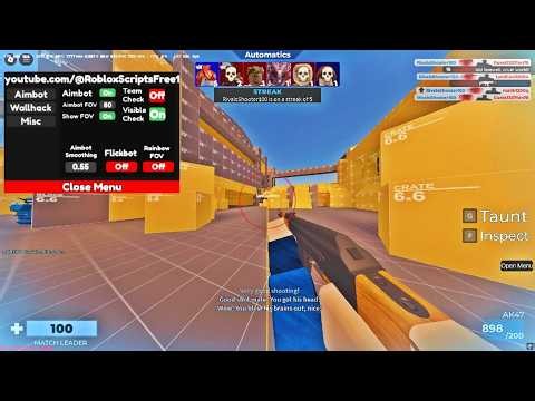 BEST Roblox Arsenal Script Aimbot + ESP