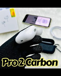 TECHEVE on Instagram: "▪️Imported Pro 2 Carbon Edition 💯Buzzer & Volume Control Working Feathers : ▫️BUZZER 💯 Working ▫️Volume Control 🎚️On Airpods ▫️Speaker On Airpods ▫️Adaptive Noice Cancellation ▫️Lanyard For Airpods ▫️Pop Up Connectivity ▫️Best Sound Quality ▫️Best For Calling ▫️6+ Hours Continues Usage ▫️40+ Total Battery Backup ▫️698 Mah Battery ▫️Rename Option ▫️ANC | Transparency Options ▫️Spatial Audio ▫️Best In Gaming ▫️Touch Sensors ▫️Both Iphone And Android Supported ▫️No Delay ▫