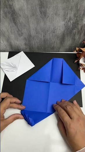Com uma folha de papel, você faz esse envelope incrível! 💌✨