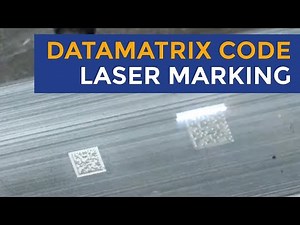 Datamatrix code Laser Marking on metal - LASIT