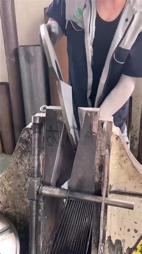 Steel helical blade manufacturing process