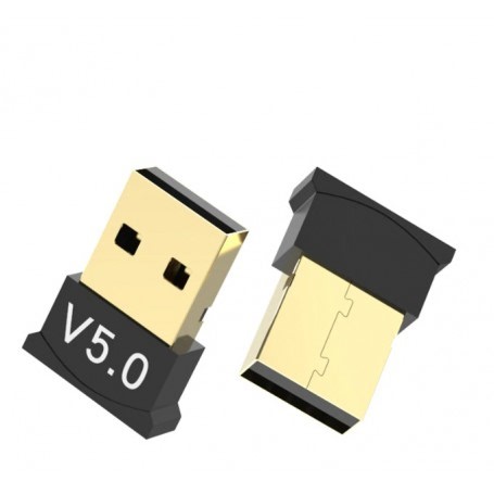 DrPhone B5 PRO - Bluetooth 5.0 USB Adapter Dongle - 20 Meter Bereik - Stabielere verbinding - Zwart
