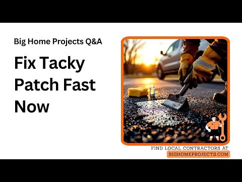 Tacky Patch Fix Humidity Compaction Additive Guide