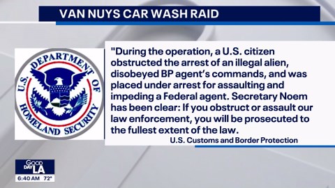 New video released of Van Nuys car wash ICE raid