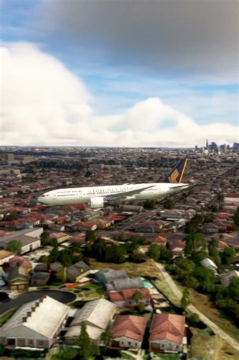 INSANE High-Altitude Landing! Boeing 777 #aviation