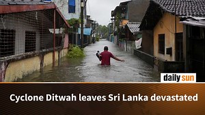 Cyclone Ditwah triggers Sri Lanka’s worst flood disaster in years #srilanka #cyclone #DailySun #BreakingNews | Daily Sun