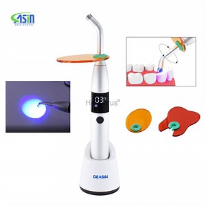 [Hot Item] Powerful Dental Curing LED Lamp Wireless 1 Second Cure Light 3000-3800MW/Cm² Dentistry Equipment
