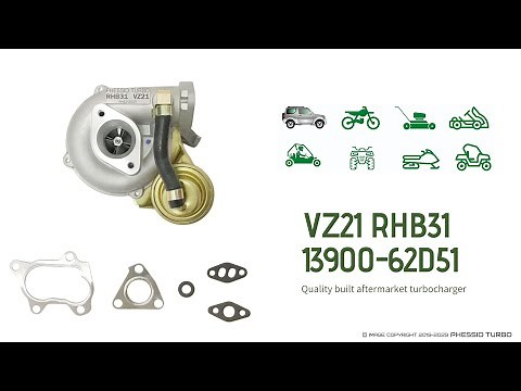 VZ21 Turbo Small Engine Turbocharger For Motorcycle, Suzuki Jimmy Alto, Go Kart, Snowmobiles, Quad