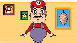 Lumpy | Is that you, Luigi? #lumpytouch #animation #pixel #pixelart #mario #luigi #nintendo #snes #nicememes #dailymemes #brother #instaart | Instagram