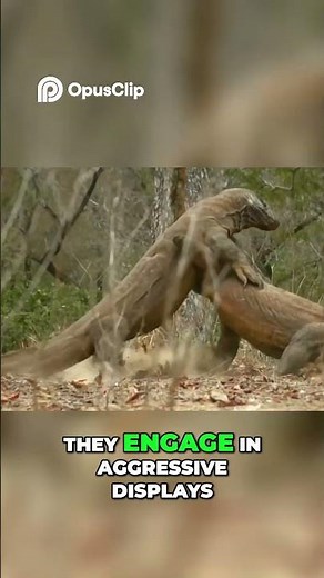 Komodo Dragons: Breeding Season Rituals and Aggressive Displays