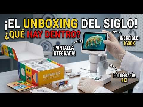 EL MEJOR MICROSCOPIO DIGITAL 2026: BeaverLAB Darwin M2 | Unboxing y Prueba
