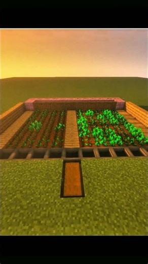 easy Minecraft automatic farm 🌾