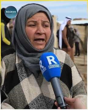 امرأة من تل حميس: ندعم قواتنا قوات سوريا الديمقراطية