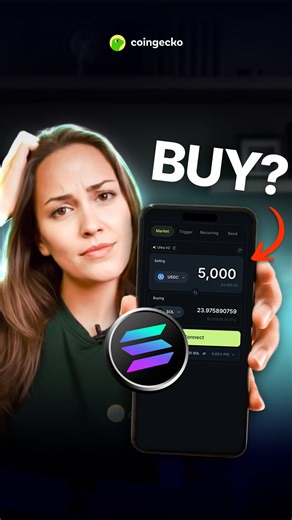 CoinGecko | Cryptocurrency on Instagram: "Want more control over your Solana trades? In today’s video, we walk you through features like limit orders and recurring buys via the Phantom Wallet on Jupiter Exchange's mobile app. Tap the link in our bio to watch the full video ☝️"
