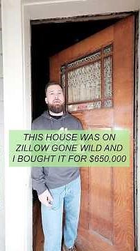 This house is so crazy it was on Zillow gone wild! #realestate #fixandflip #investing #renovation