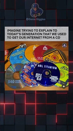 When the Internet Came on a CD#AOL#DialUpInternet#90sNostalgia#RetroTech#OldSchoolInternet