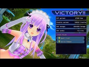 [PC] Hyperdimension Neptunia Re Birth 1 - Fast EXE Drive Fill & 100+ Hit Trophy