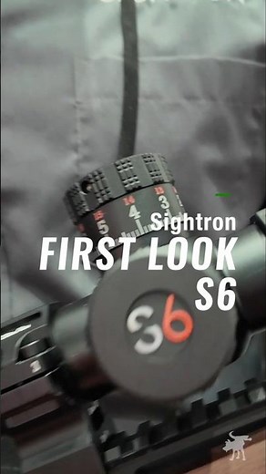Sightron S6 10-60x56 benchrest scope