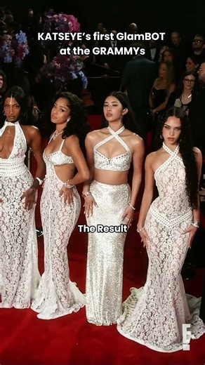 They were so scared behind the scenes—but slayed on the actual GlamBOT 😭🔥 | #katseye #shorts