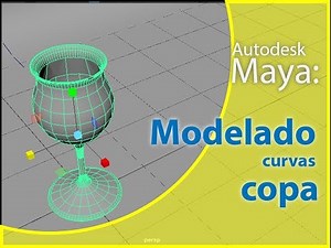 Autodesk Maya: Modelado de copas con curvas