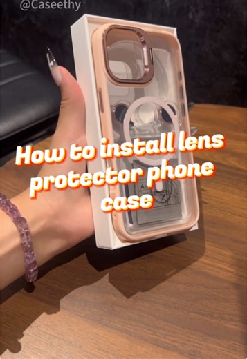How to Install a Lens Protector for Your iPhone Case