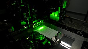 Recycling paper using laser technology
