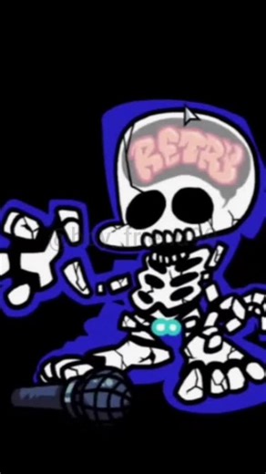 Skeleton Boyfriend - FNF Skeleton Mod Showcase