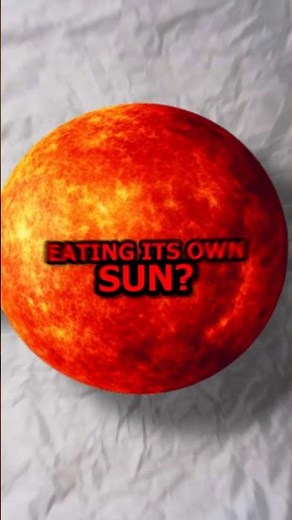 This Planet Is Eating Its Own Star! 🤯 #shorts