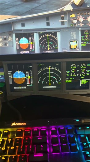 new part of my setup fenix a320 flightsim #msfs2020 #aviation