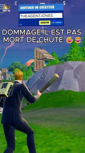 Dommage il est pas MORT de CHUTE 😅😂