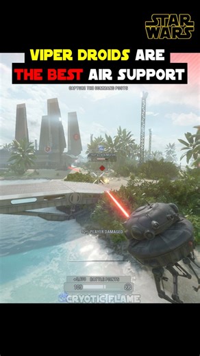 Viper Droid are the BEST Air Support #starwars | Cryotic Flame