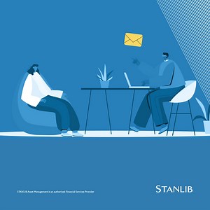 Stan, our chatbot, makes your online investing process easier, faster and more interactive. Let Stan assist you with accessing investment balances, viewing account statements and tax certificates, initiating withdrawals, deposits and more. To access Stan, visit www.stanlib.com | STANLIB