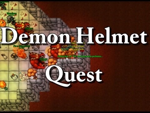 Tibia - Demon Helmet Quest