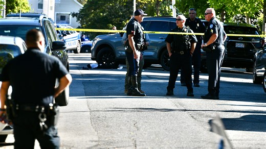 Police activity on Strathmore Road in Worcester