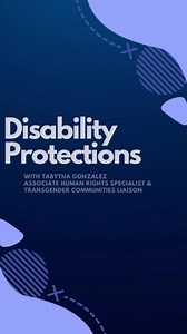 Got a minute for Human Rights? Take 60 seconds to learn about disability protections under the city’s Human Rights Law. #HumanRightsMinute #DisabilityPrideMonth | NYC Commission On Human Rights