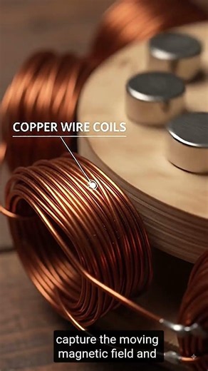 Generating Power with Neodymium Magnets & Copper Wire ⚡ #DIYGenerator #MicroTechMotion #Engineering
