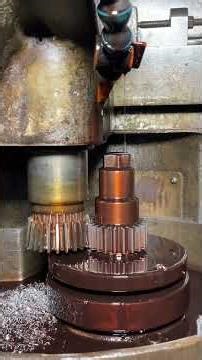 Amazing Gear Wheel with Hub Hobbing Process You’ve Never Seen Before