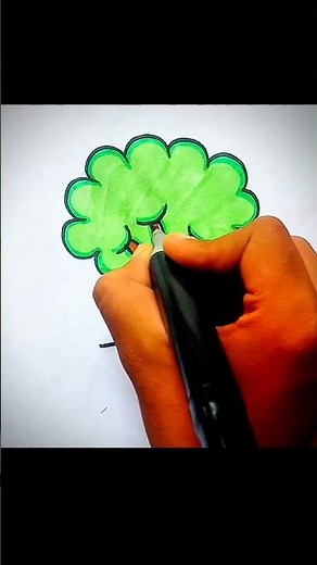 Colourful Tree Drawing | Simple & Easy Drawing for Beginners