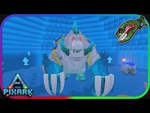PixArk | Sky Ice Temple, Behemoth Boss Fight #31 (Pixark Skyward)