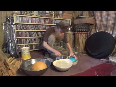 Found Percussion - vol. 10: Water Drums - how to make floating water drums & other fun water sounds