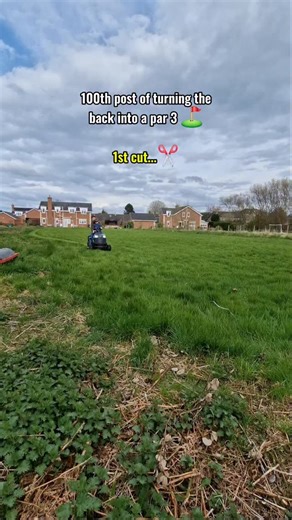 Keith's par 3 ⛳️ on Instagram: "We've come along way since that 1st cut last year and we're only going further!⛳️🏌️‍♀️ #golf #golflife #golfer #golfclub #par3 #golfswing #greenkeeper #grass #lawn #lawncare #golfgreen"