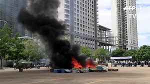 Cambodia holds drug burning ceremony