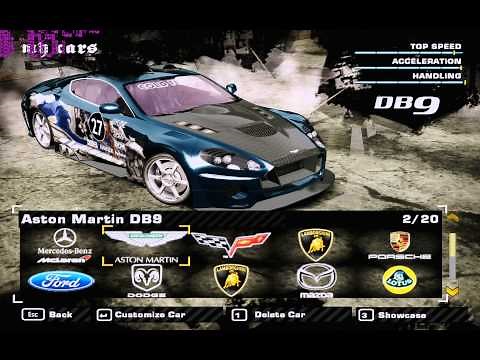 NFS Most Wanted 2005 ENB V3 0 My Cars Gameplay on GTX 770 OC Win7 32-bit