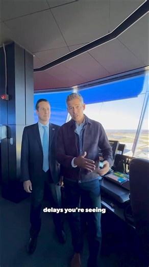 14K views · 429 reactions | I spent some time with Bernie Moreno talking to air traffic controllers who won’t be getting paid for their hard work, thanks to the Democrats. There will be staffing shortages and delays due to their shutdown and it’s time they do their job and open the government back up! | Secretary Sean Duffy | Facebook