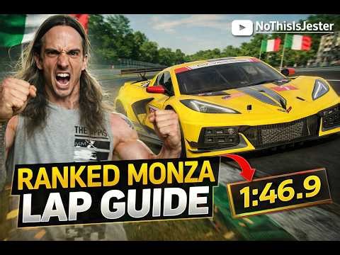 PMR Monza Ranked GT3 Lap guide - 1.46.9
