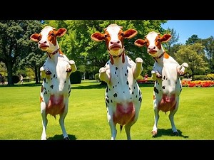 1000% LAUGH GUARANTEED! Funniest Funny Caw Dance EVER! 🐄🤣"