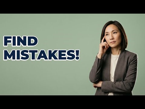 How Do You Spot Company Recording Errors?